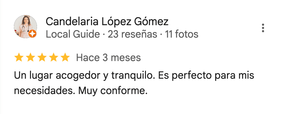Reseña de 5 estrellas de 360Fitness Barcelona, captura 71 de mayo de 2025