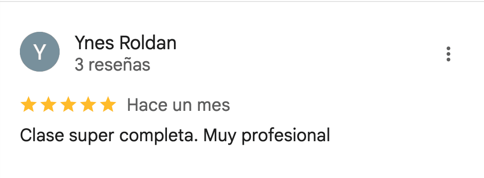 Reseña de 5 estrellas de 360Fitness Barcelona, captura 73 de mayo de 2025