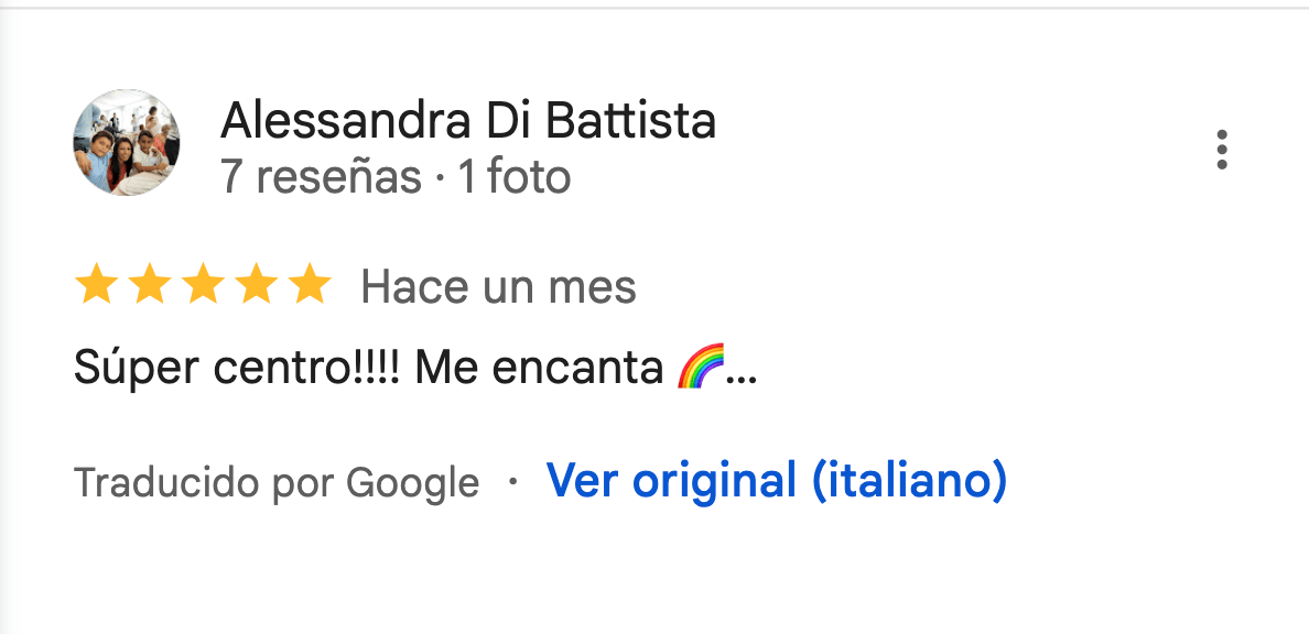 Reseña de 5 estrellas de 360Fitness Barcelona, captura 83 de mayo de 2025