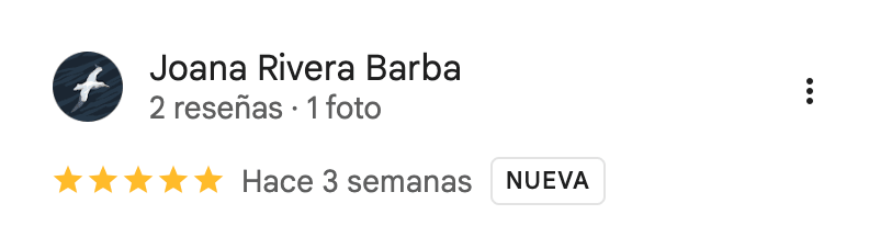 Reseña de 5 estrellas de 360Fitness Barcelona, captura 10 de octubre de 2026